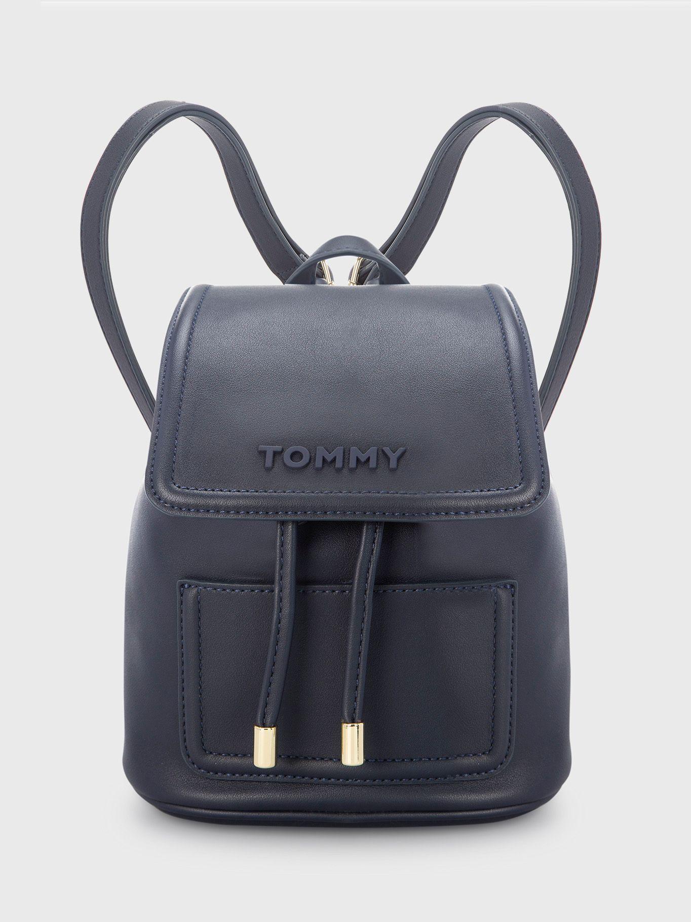 Mochila Flap Elsie Azul Tommy Hilfiger-0