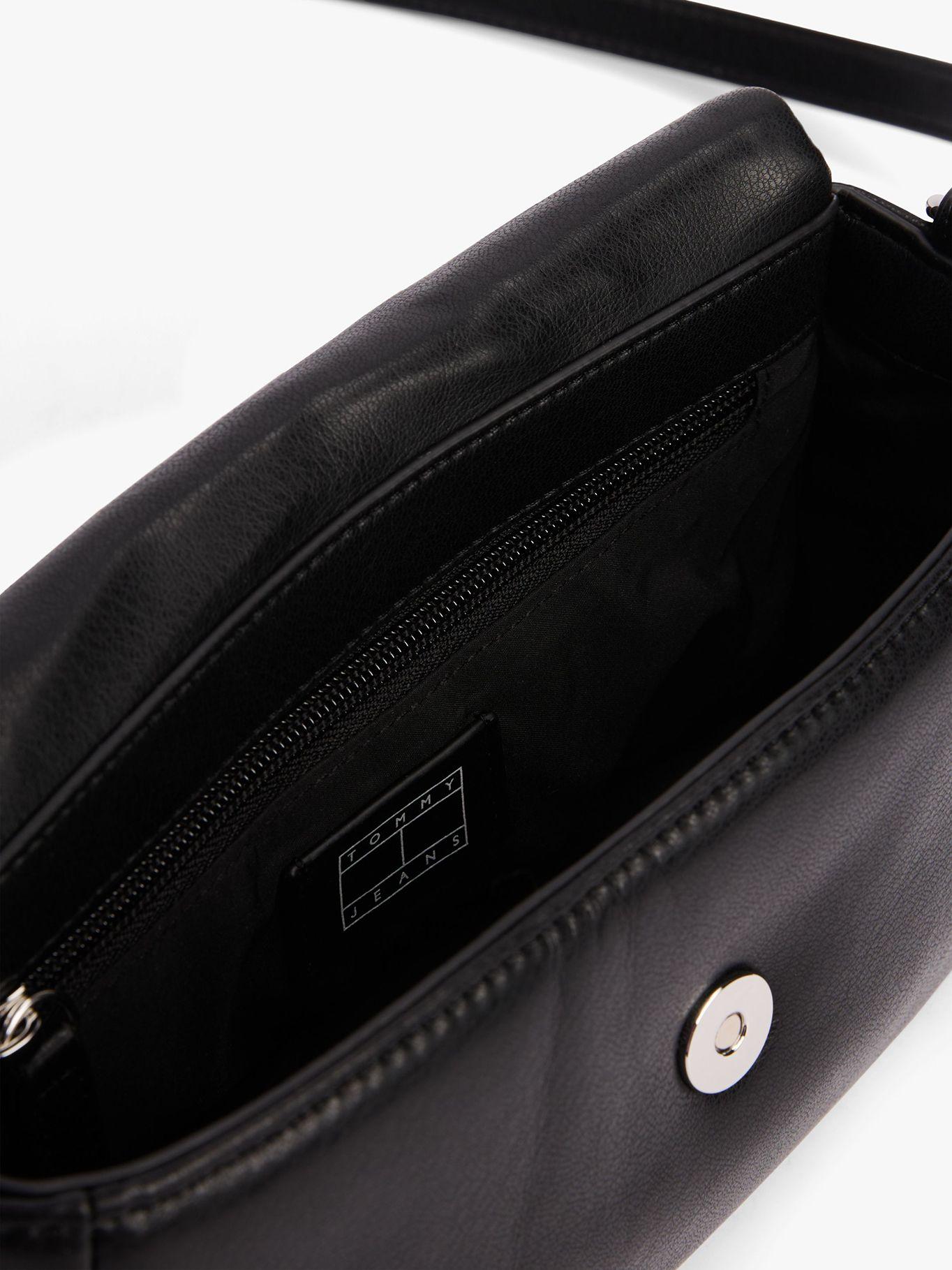 Bandolera Con Solapa Acolchada Negro Tommy Jeans-2