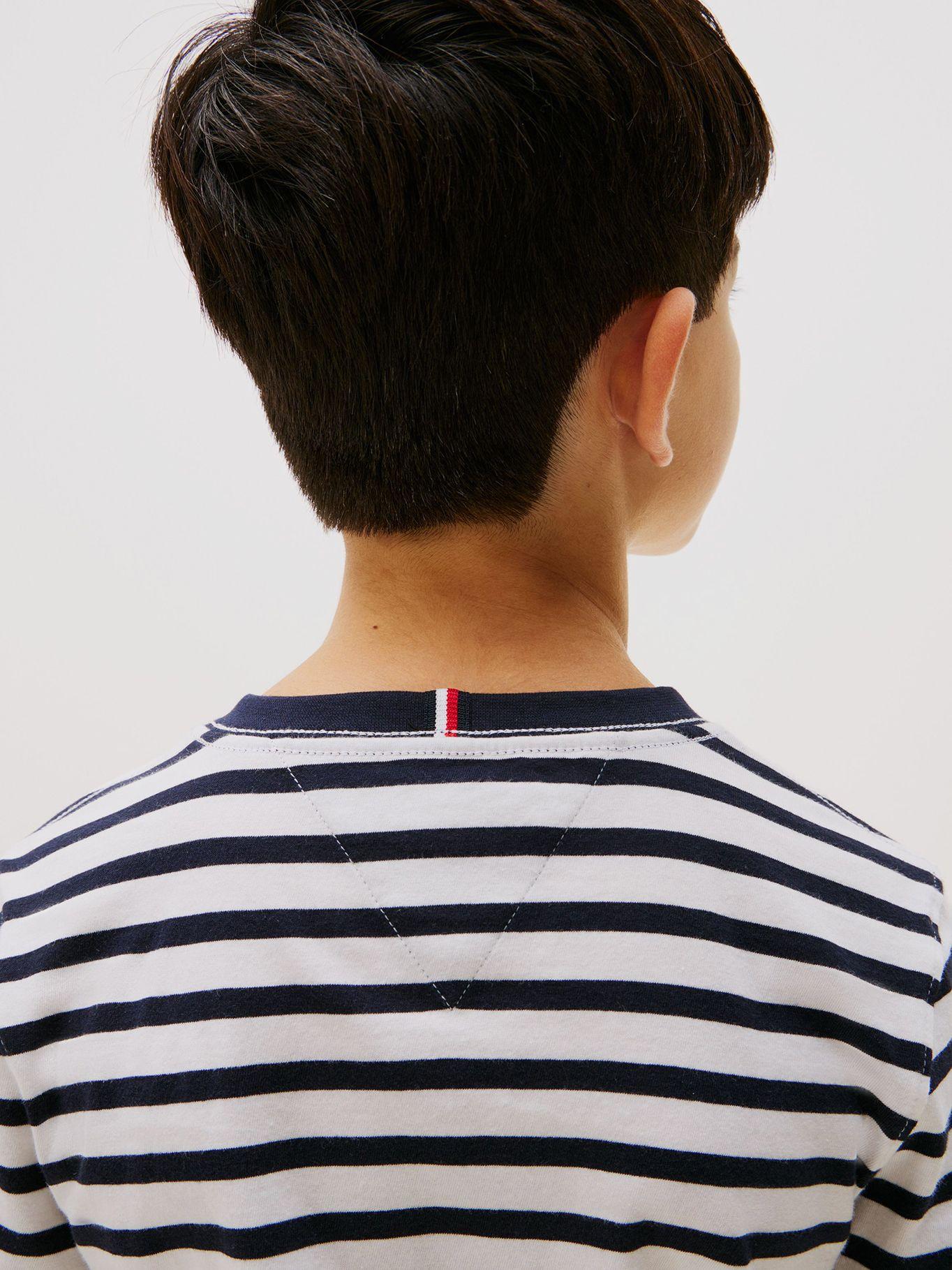 Polera Essential De Cuello Redondo Azul Tommy Hilfiger-3
