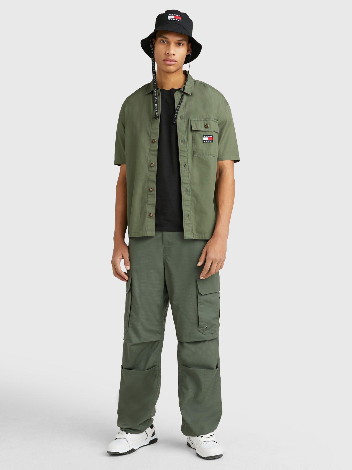 Sobrecamisa Classics Solid Verde Tommy Jeans-1