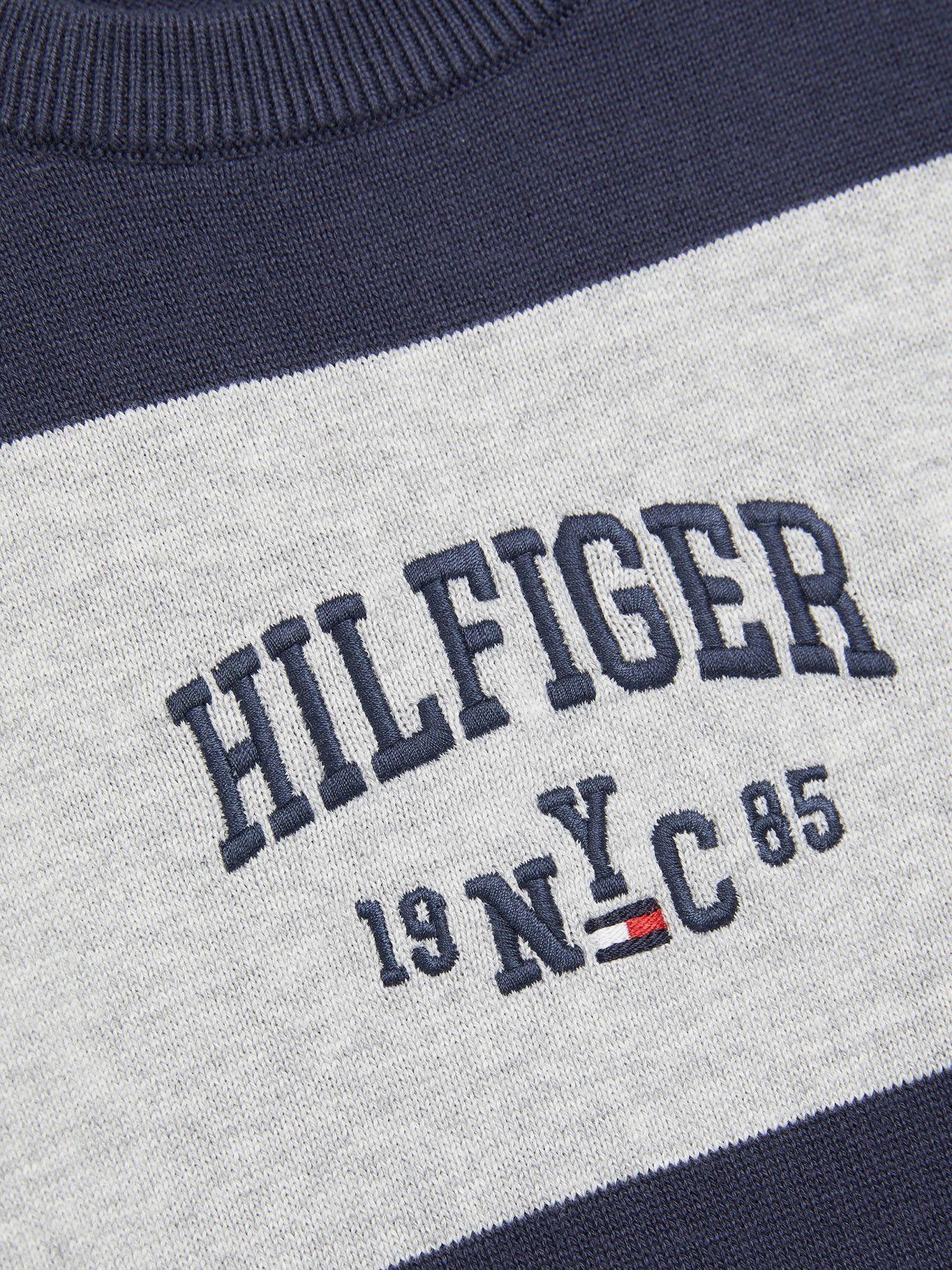 Sweater De Rayas Azul Tommy Hilfiger MY2-2