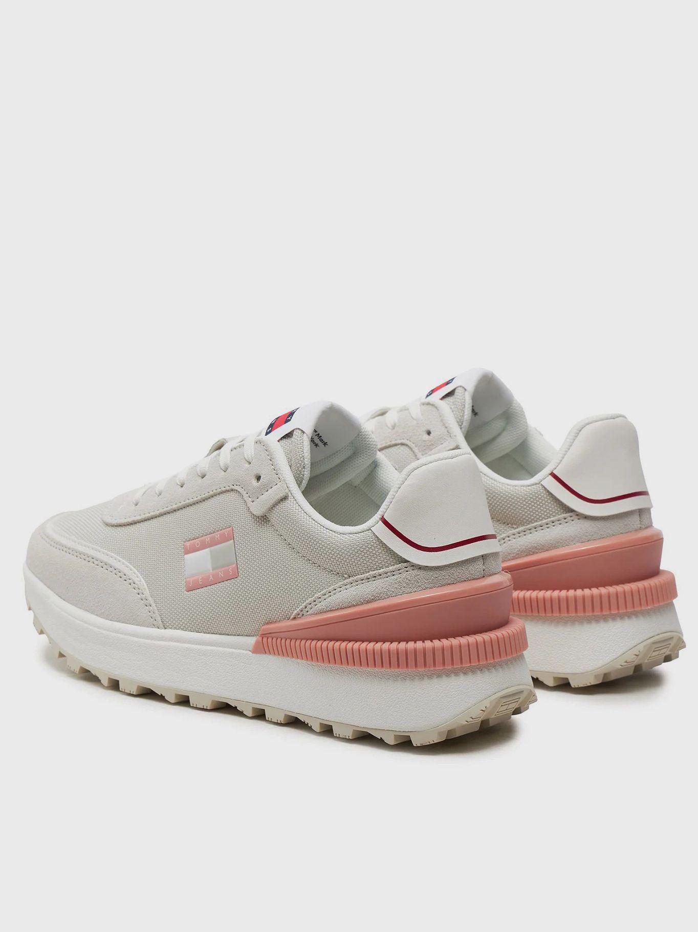 Zapatillas Running- Suela Dentada Gris Tommy Hilfiger-1