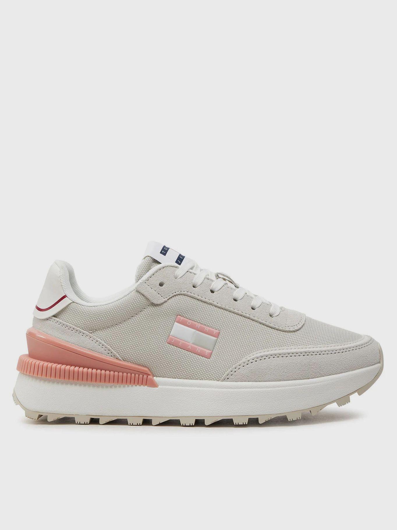 Zapatillas Running- Suela Dentada Gris Tommy Hilfiger-5