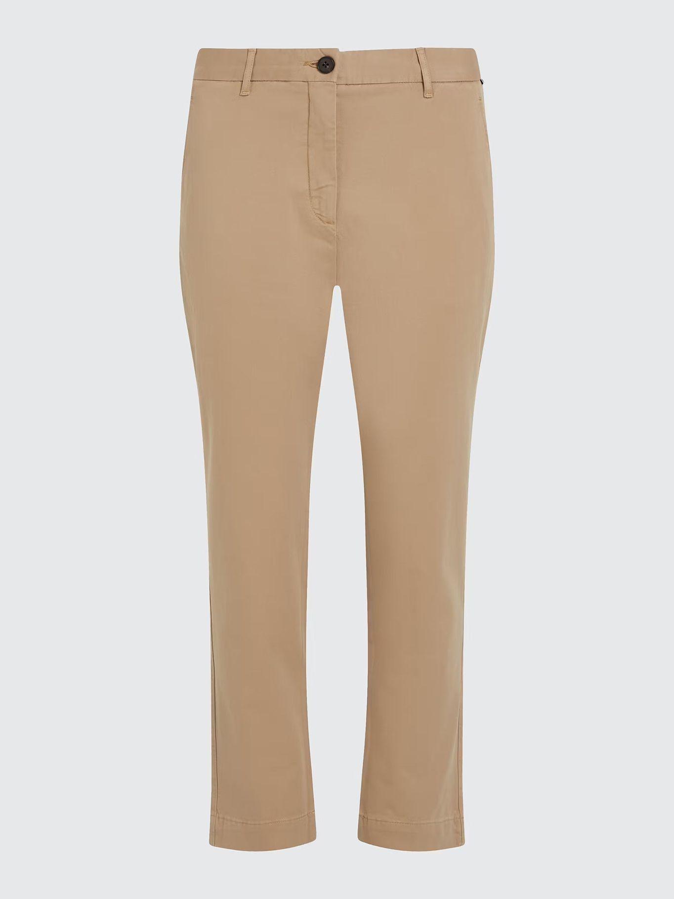 Pantalón Stretch Chino Slim Fit Beige Tommy Hilfiger-4