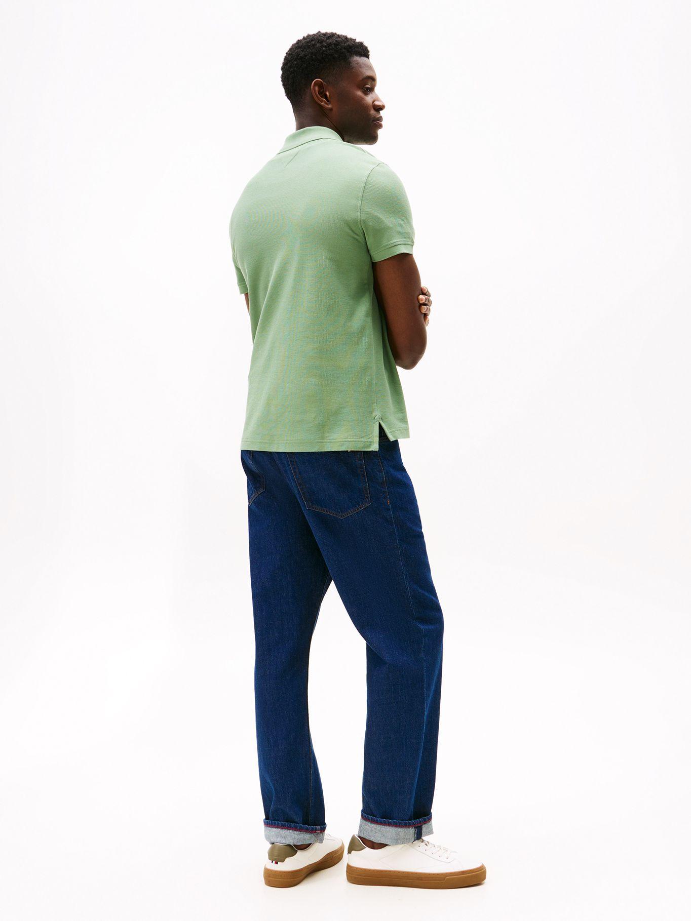 Polo Con Logo Gráfico Regular Fit Verde Tommy Hilfiger-2