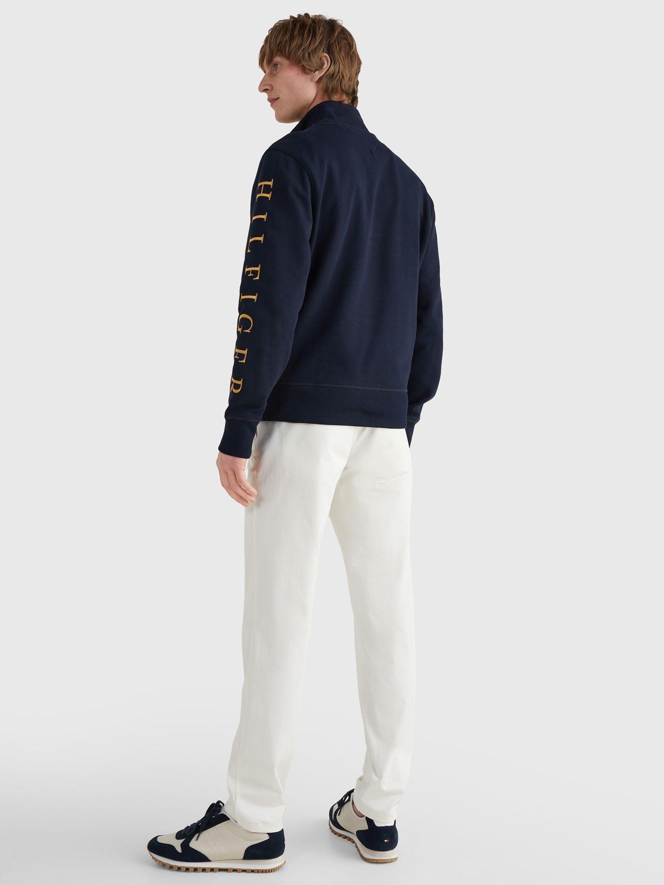Polerón Con Cierre Icon Logo Azul Tommy Hilfiger-1