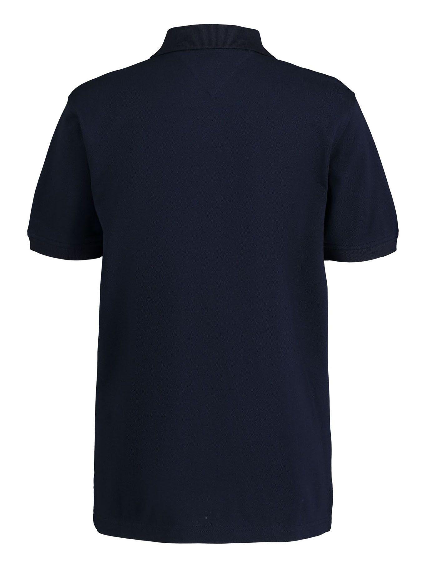 Polo Solid Global Logo Azul Tommy Hilfiger-1