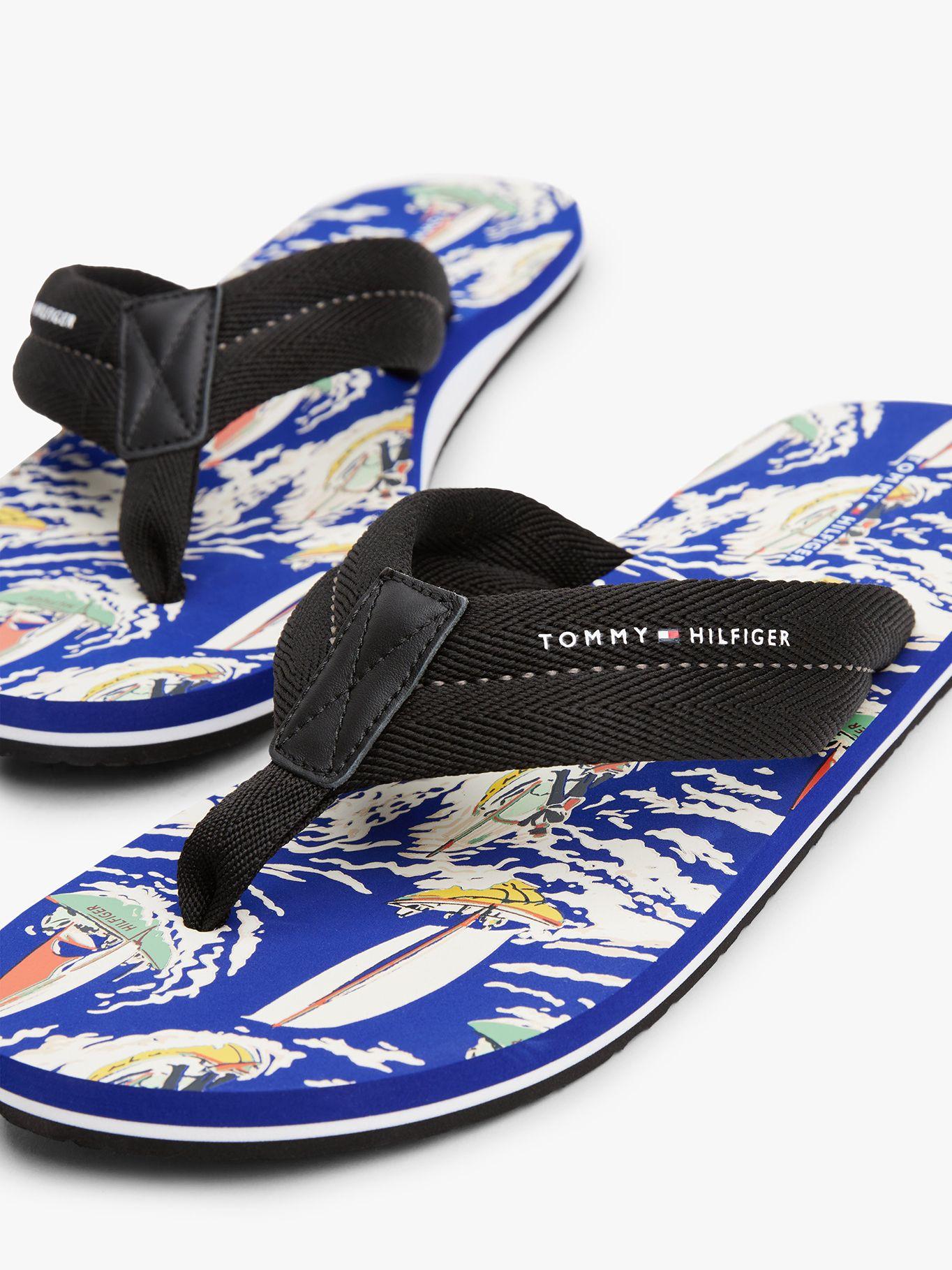 Sandalias Con Surf Print Multicolor Tommy Hilfiger-6