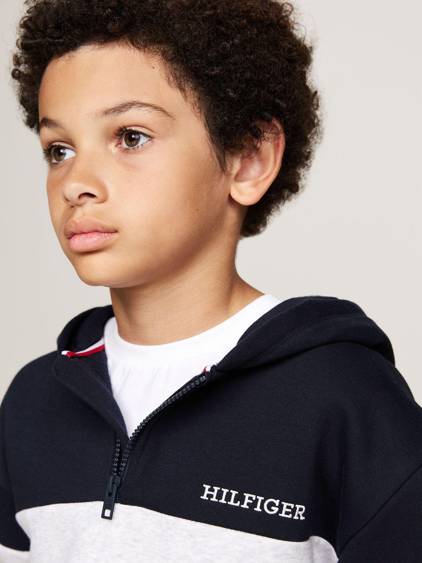 Polerón Hoodie Color Block Multicolor Tommy Hilfiger-3