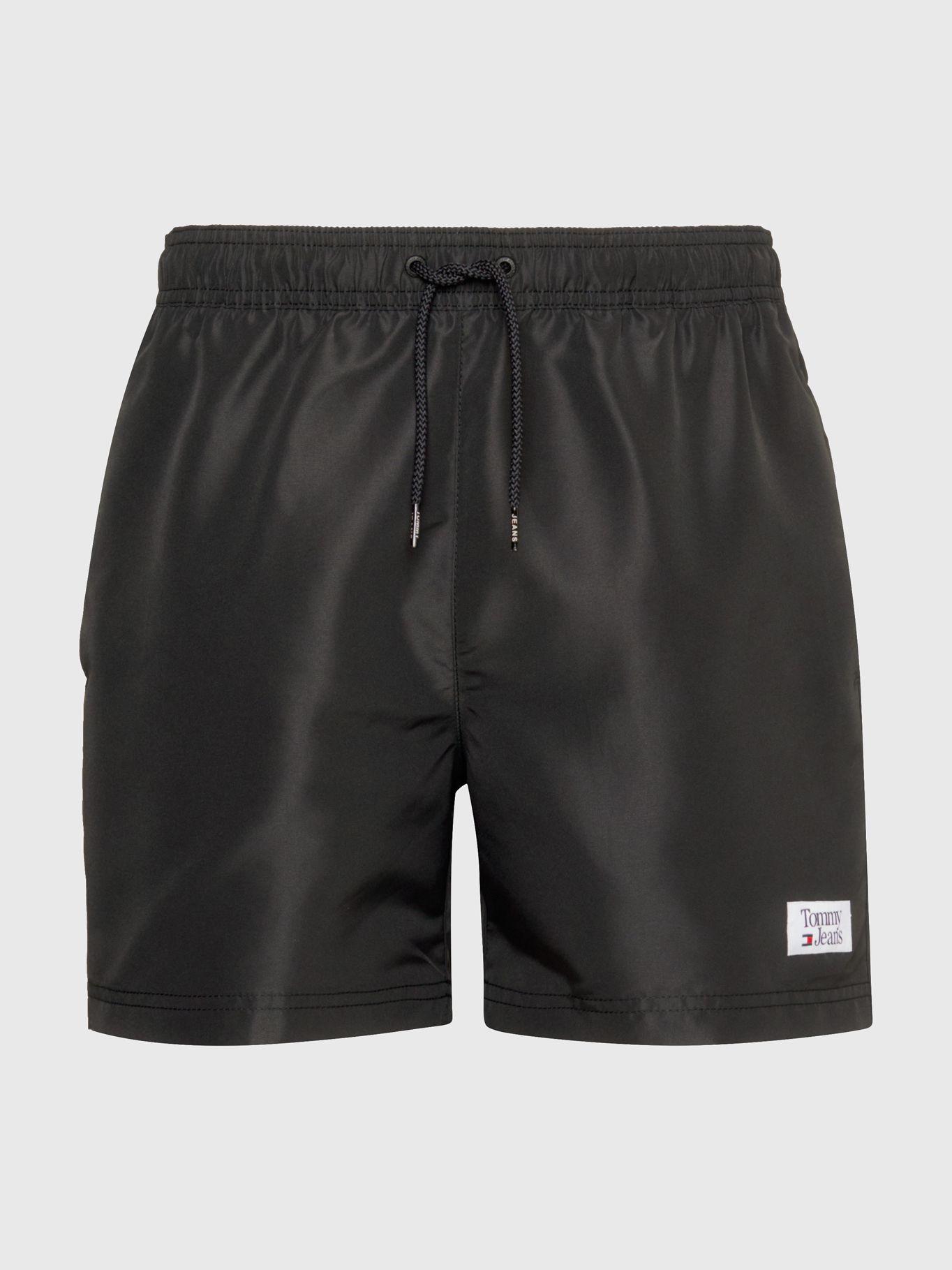 Traje De Baño Essential Con Logo Negro Tommy Hilfiger-3