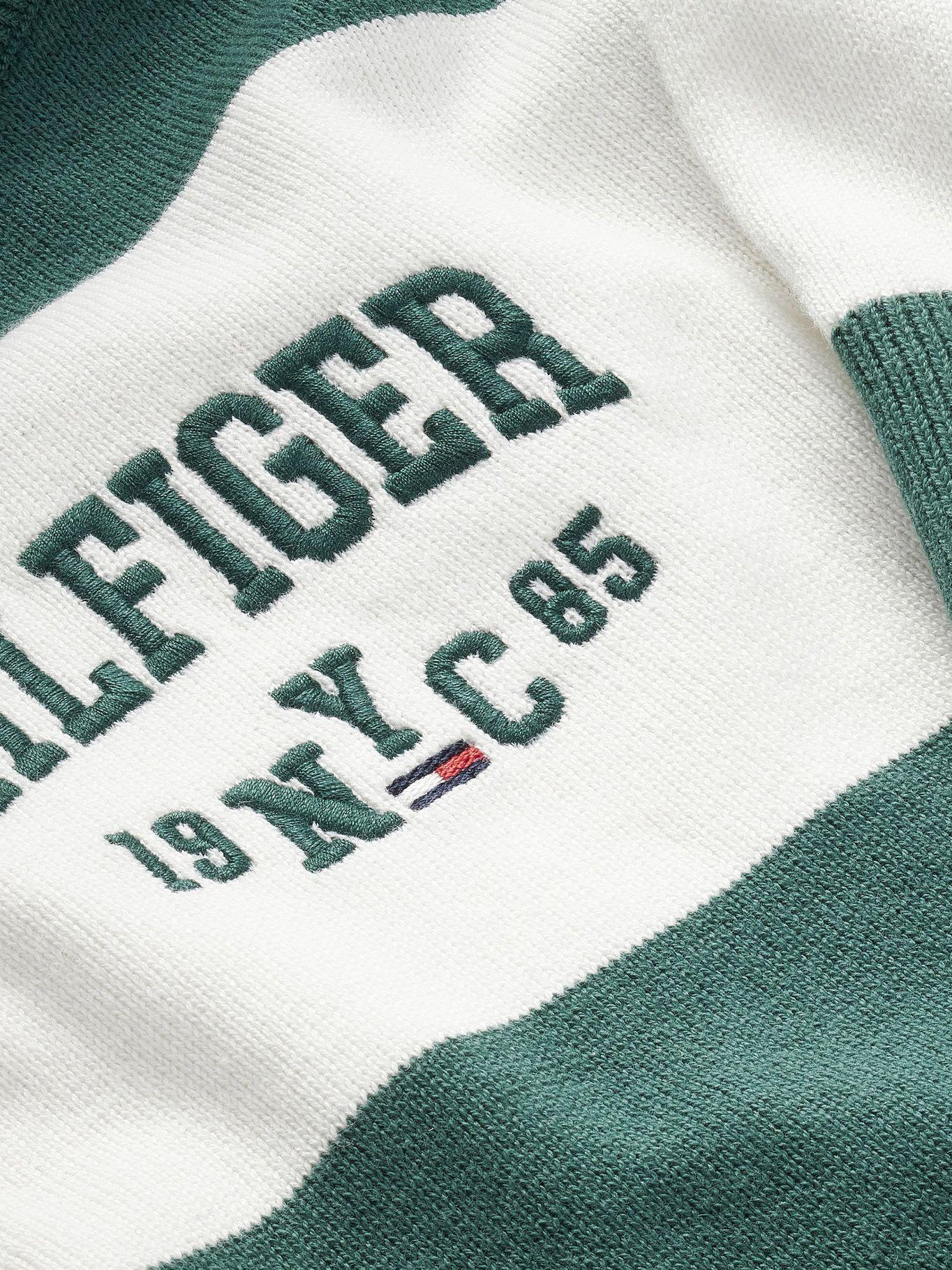 Sweater De Rayas Verde Tommy Hilfiger MY2-2