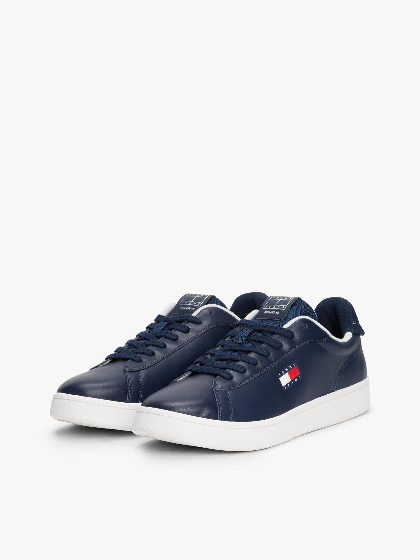 Zapatillas Archive De Cuero Azul Tommy Jeans-0