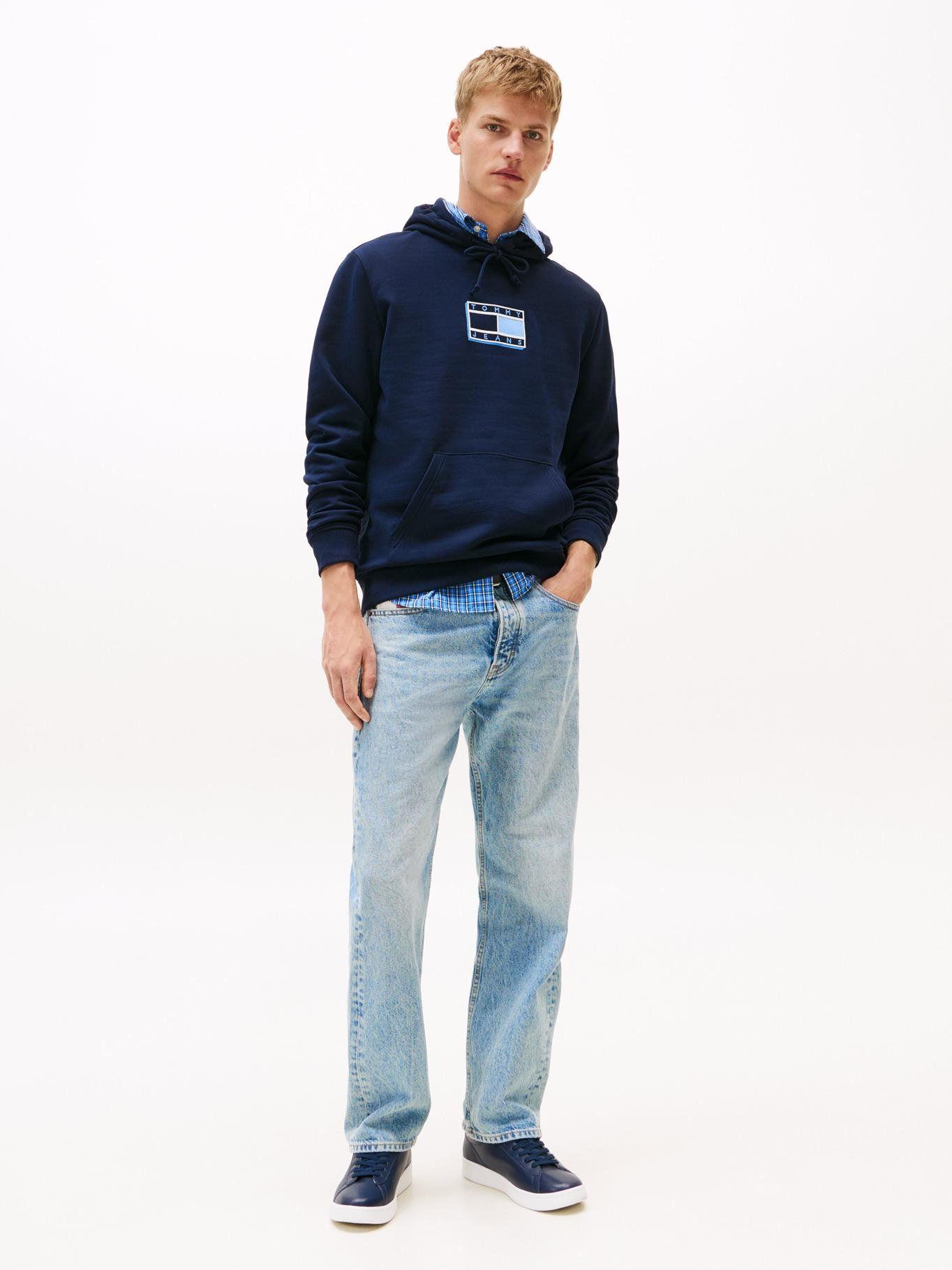 Zapatillas Archive De Cuero Azul Tommy Jeans-1