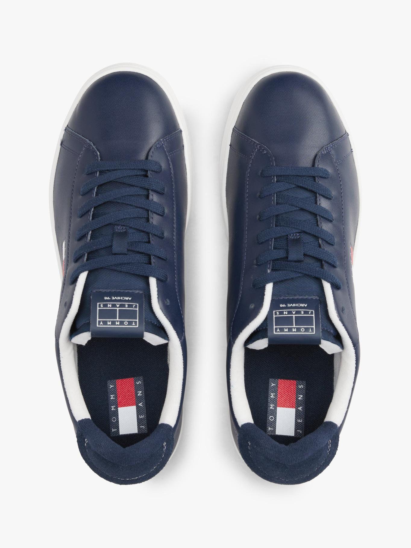 Zapatillas Archive De Cuero Azul Tommy Jeans-2