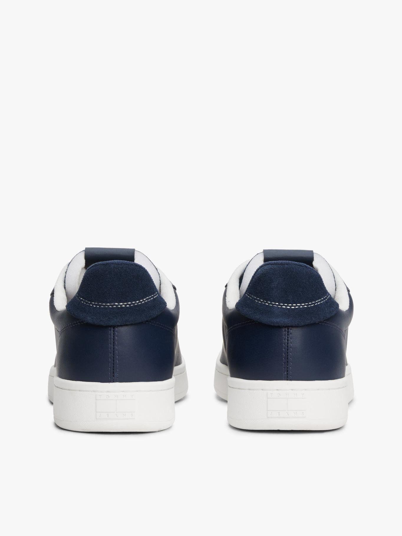 Zapatillas Archive De Cuero Azul Tommy Jeans-6