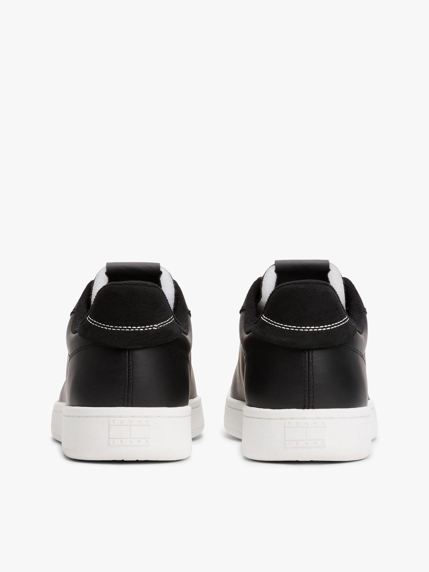 Zapatillas Archive De Cuero Negro Tommy Hilfiger-7