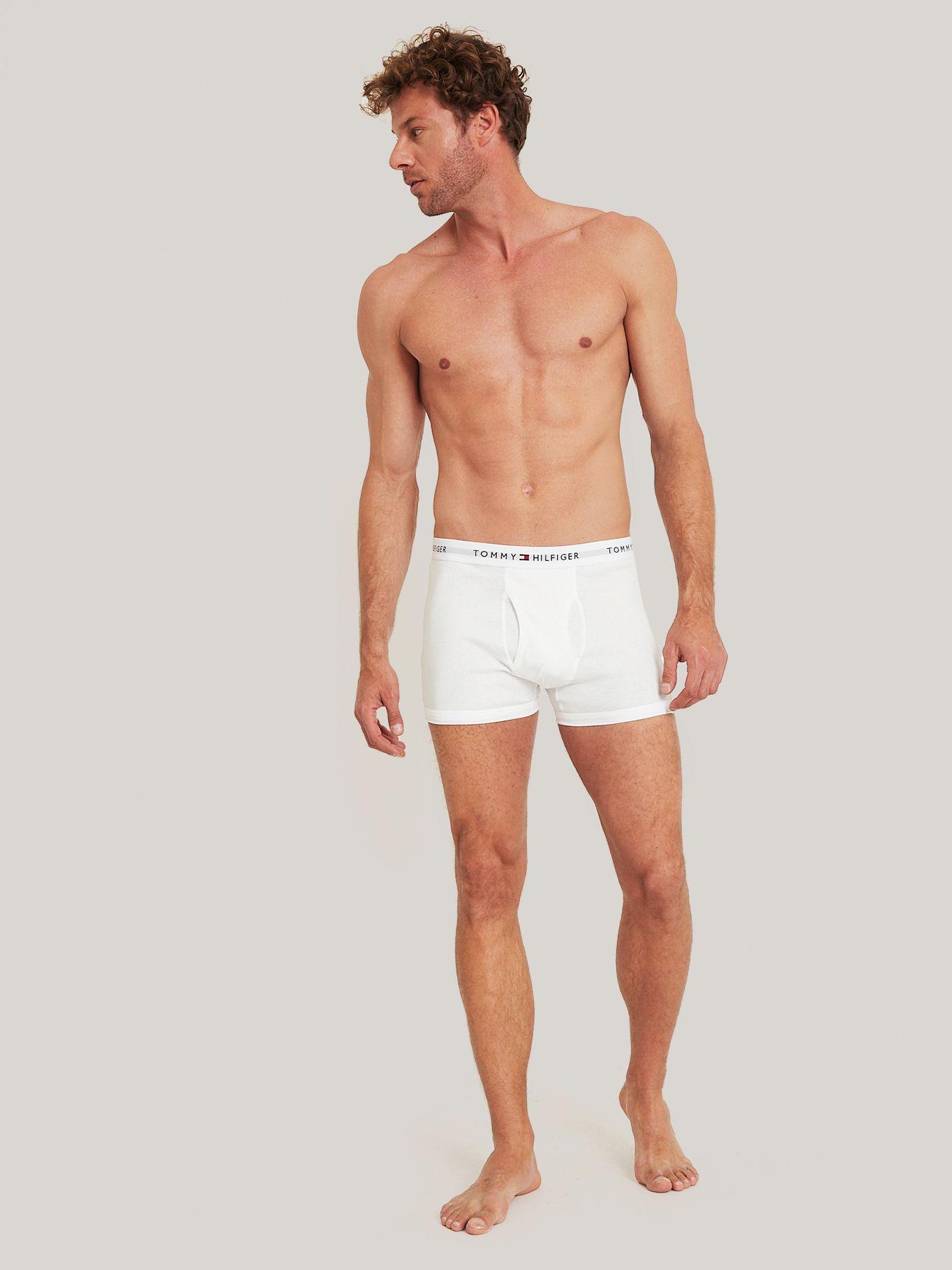Pack De 3 Calzoncillos Trunk Solid Con Logo Blanco Tommy Hilfiger-2