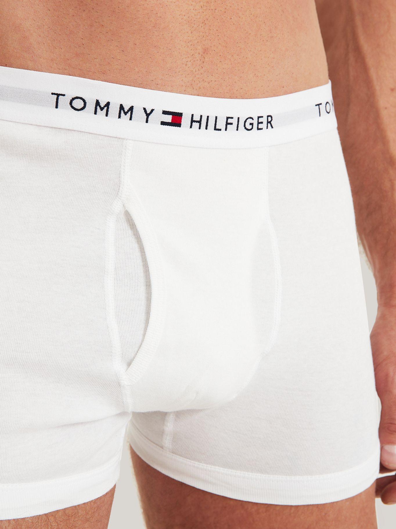 Pack De 3 Calzoncillos Trunk Solid Con Logo Blanco Tommy Hilfiger-4