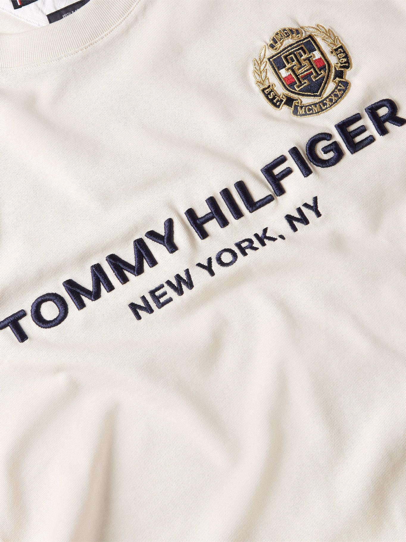 Polera Icon Stack Crest Blanco Tommy Hilfiger-2