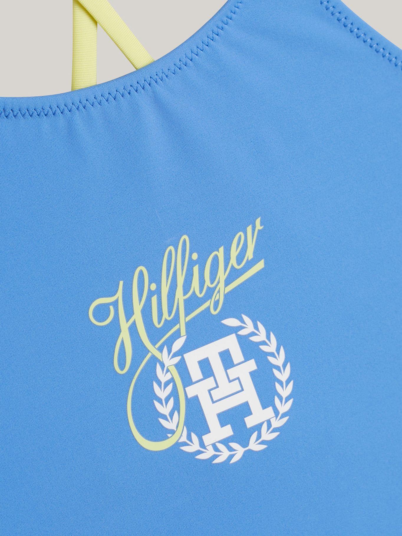 Traje De Baño Con Logo Solid Celeste Tommy Hilfiger-2