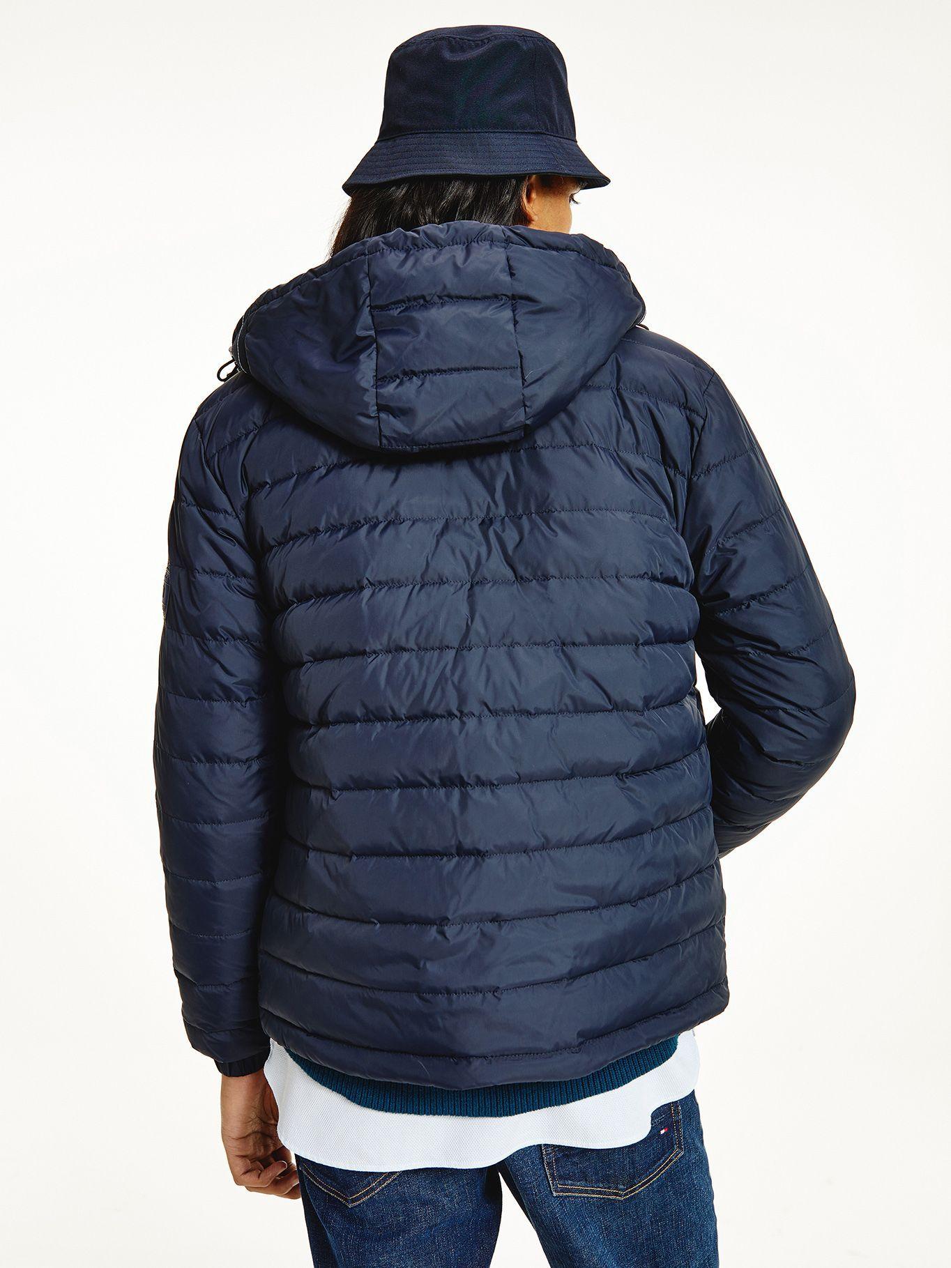 Chaqueta Con Gorro Con Logo Azul Tommy Hilfiger-1
