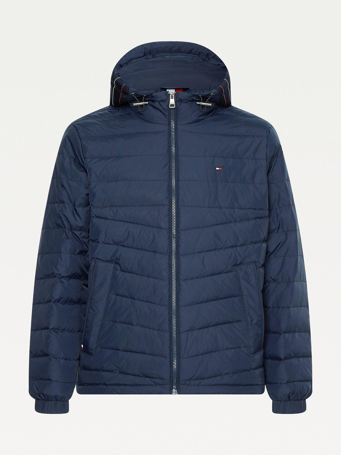 Chaqueta Con Gorro Con Logo Azul Tommy Hilfiger-3