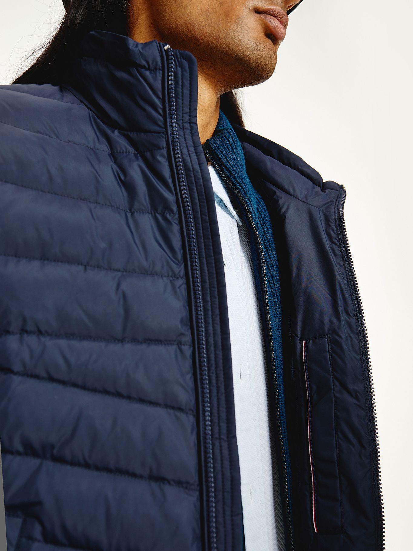 Chaqueta Con Gorro Con Logo Azul Tommy Hilfiger-4
