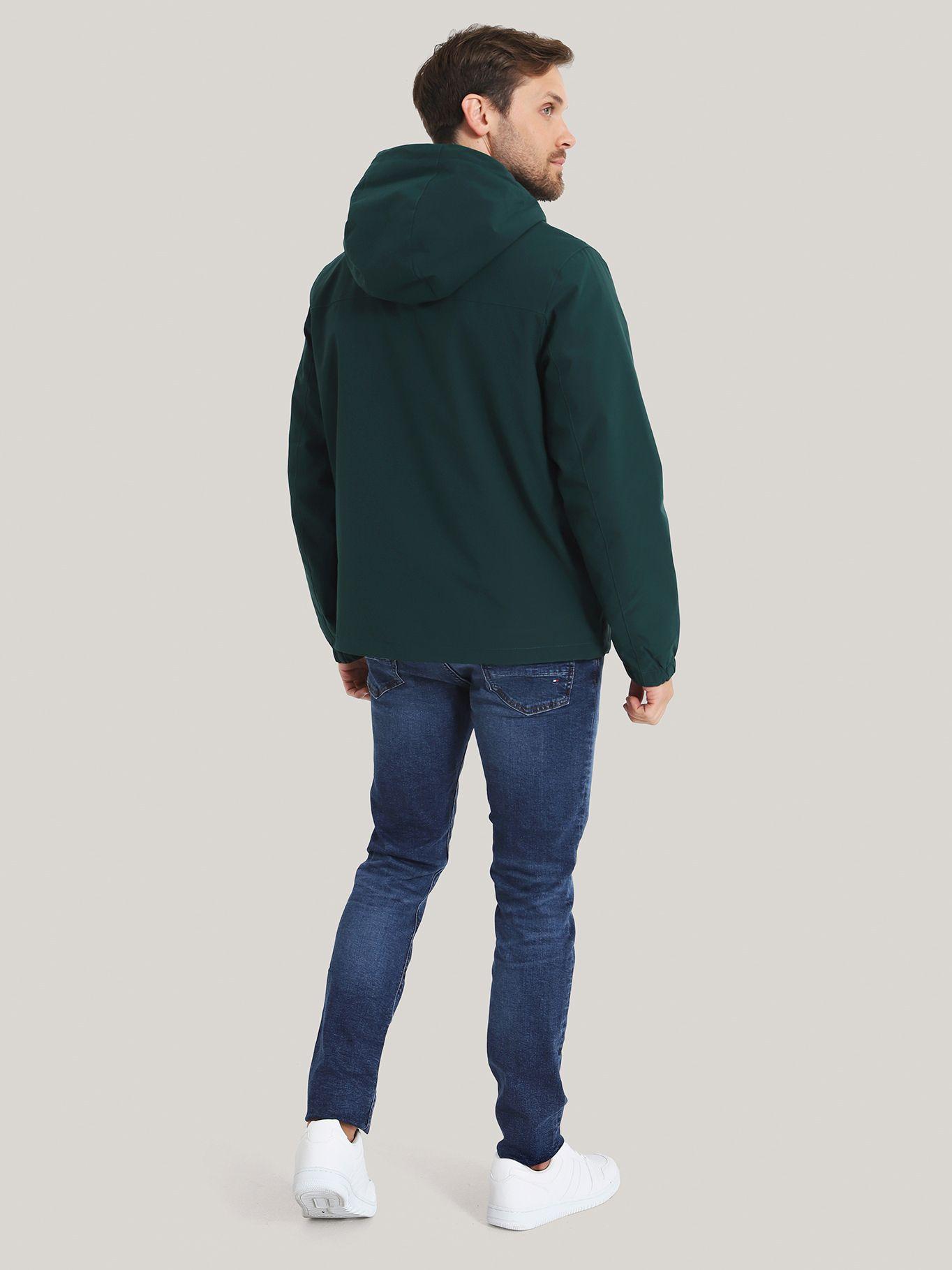 CHAQUETA HOODIE STRETCH POLY VERDE TOMMY HILFIGER-2