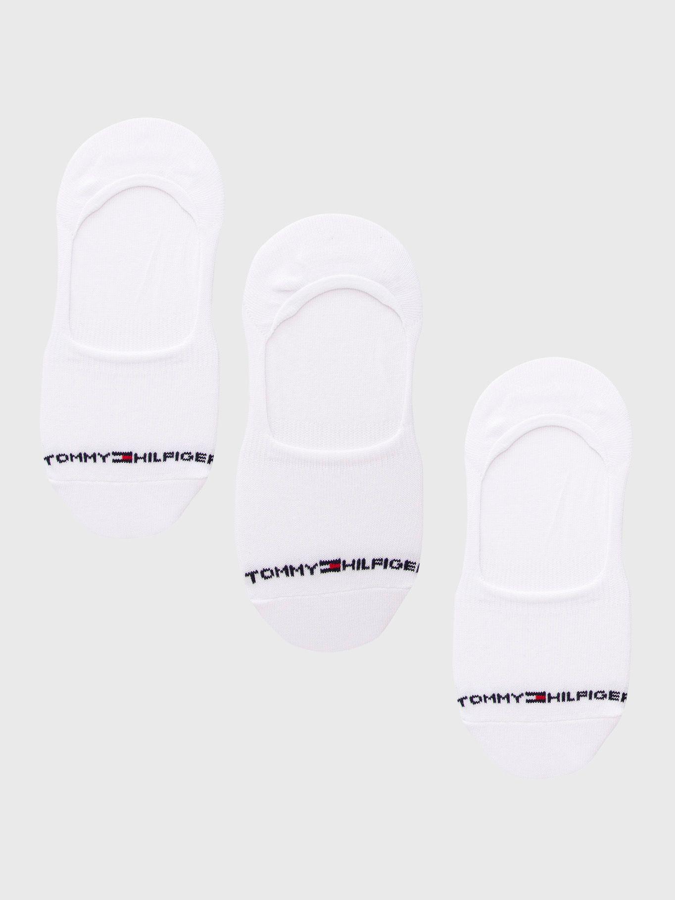 Pack de 3 Socks Liner Blanco Tommy Hilfiger A2-2