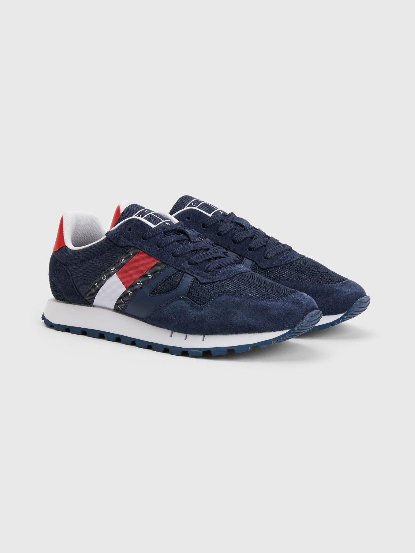 Zapatilla Sports Retro Texturizadas Azul Tommy Hilfiger-0
