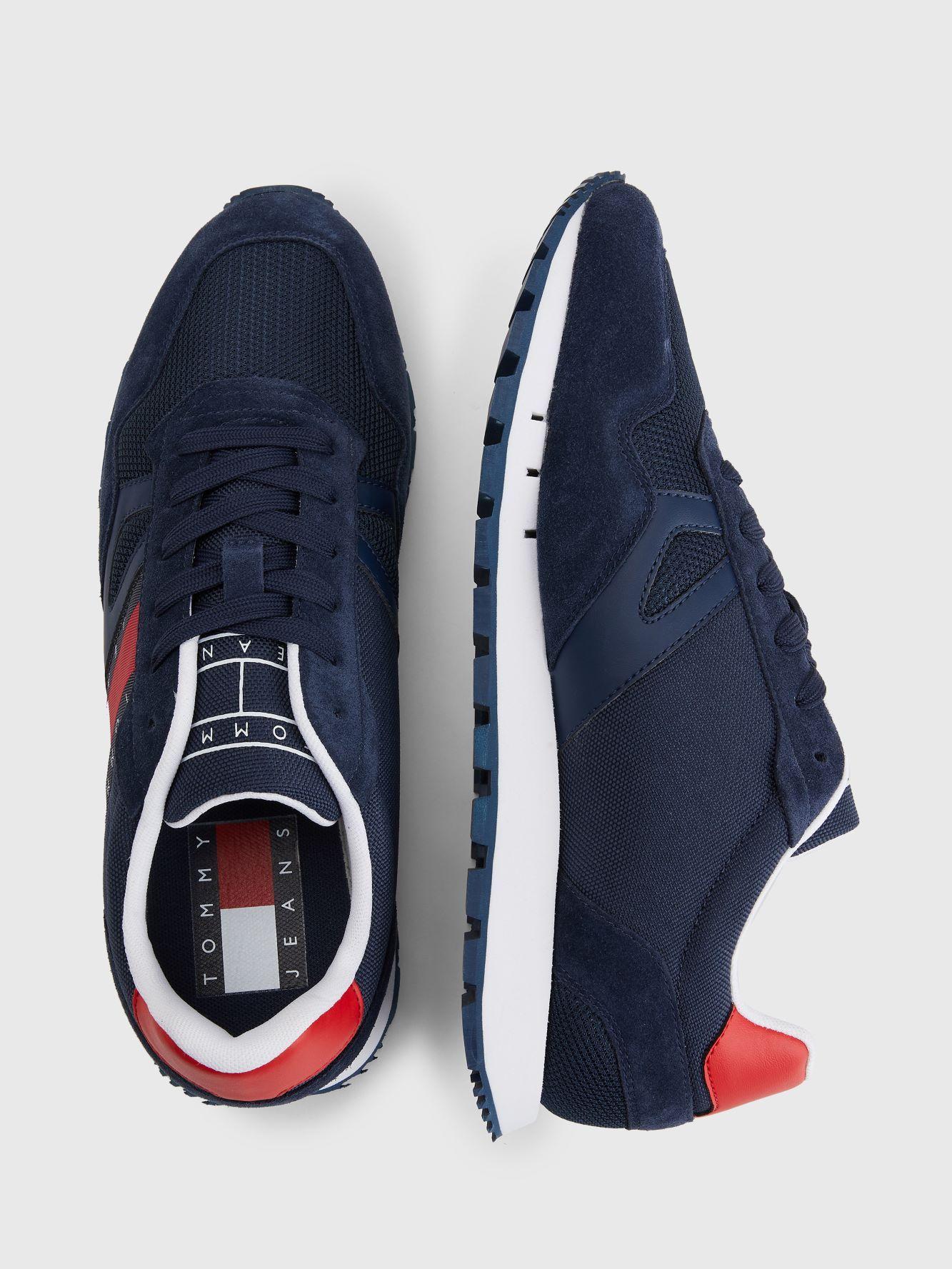 Zapatilla Sports Retro Texturizadas Azul Tommy Hilfiger-1