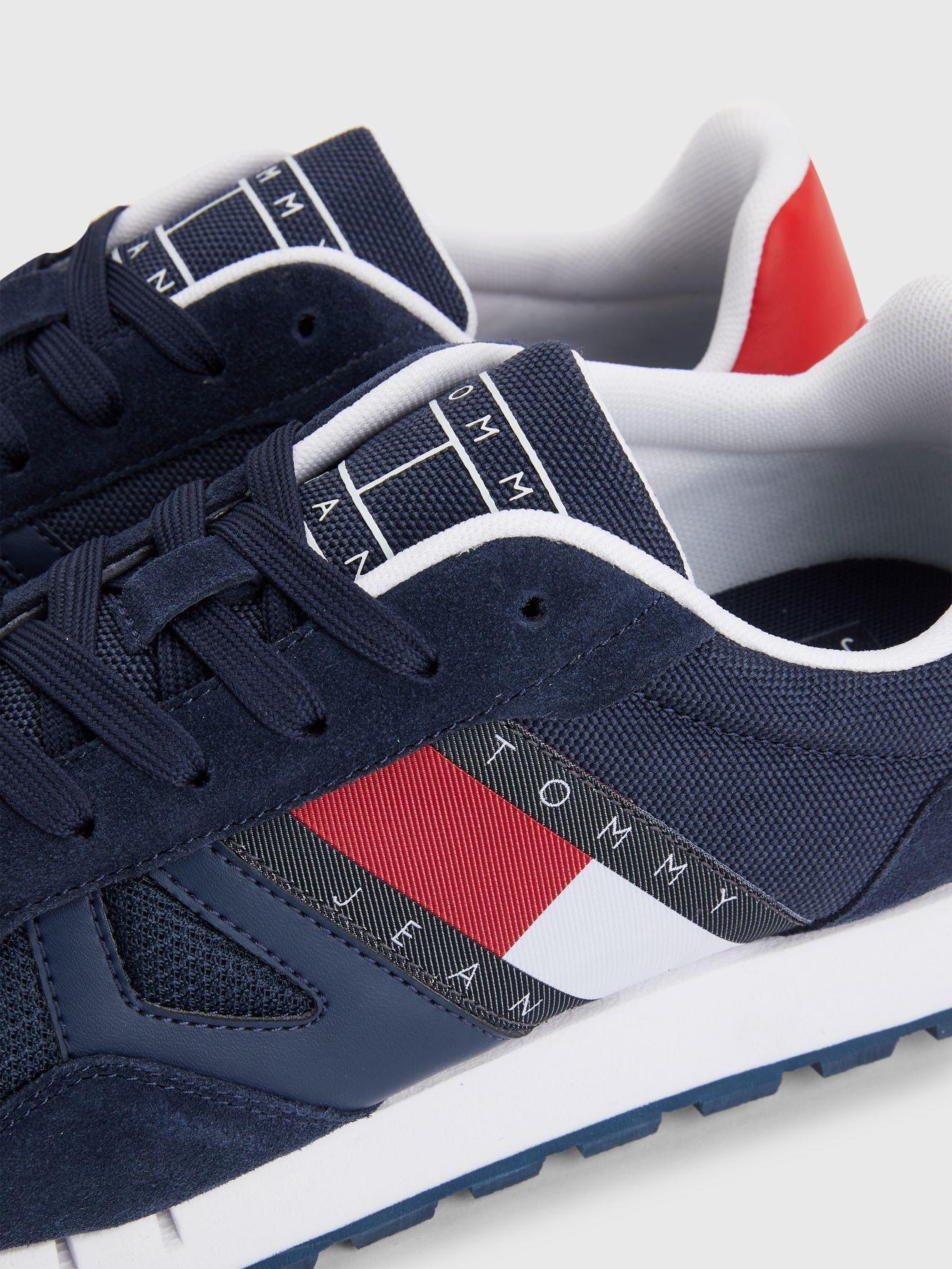 Zapatilla Sports Retro Texturizadas Azul Tommy Hilfiger-3