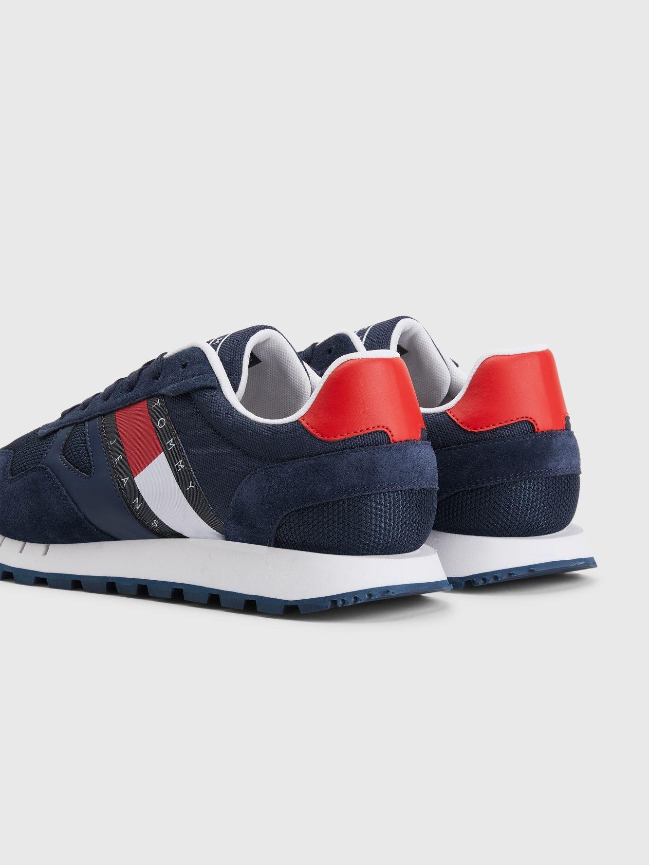 Zapatilla Sports Retro Texturizadas Azul Tommy Hilfiger-4