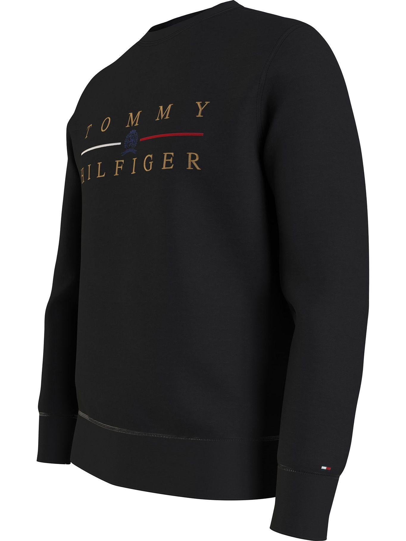 Polerón Icon Crest Negro Tommy Hilfiger A2-2