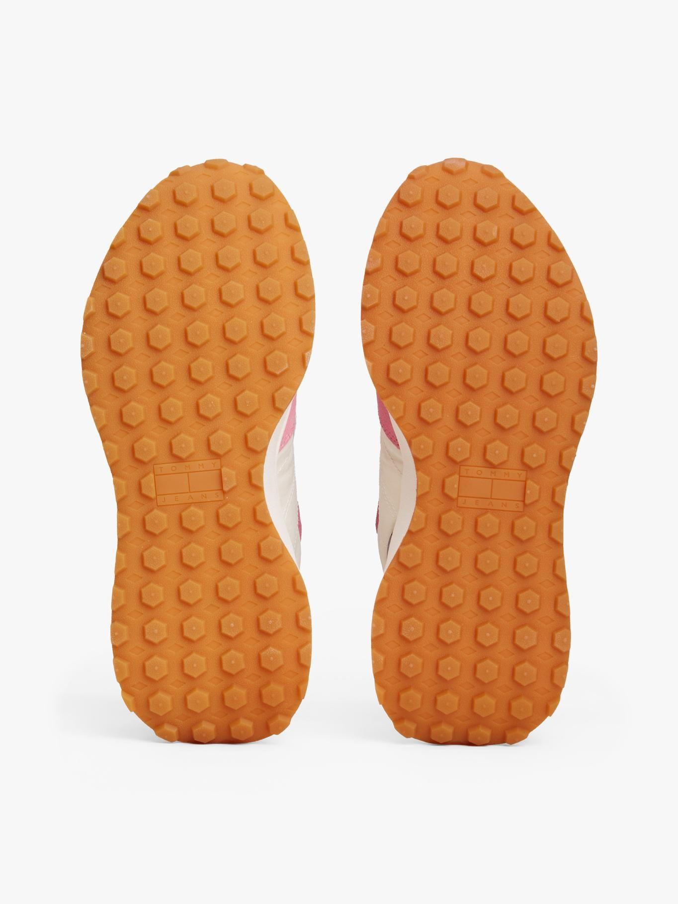 Zapatillas Runner Con Logo Rosado Tommy Jeans-4