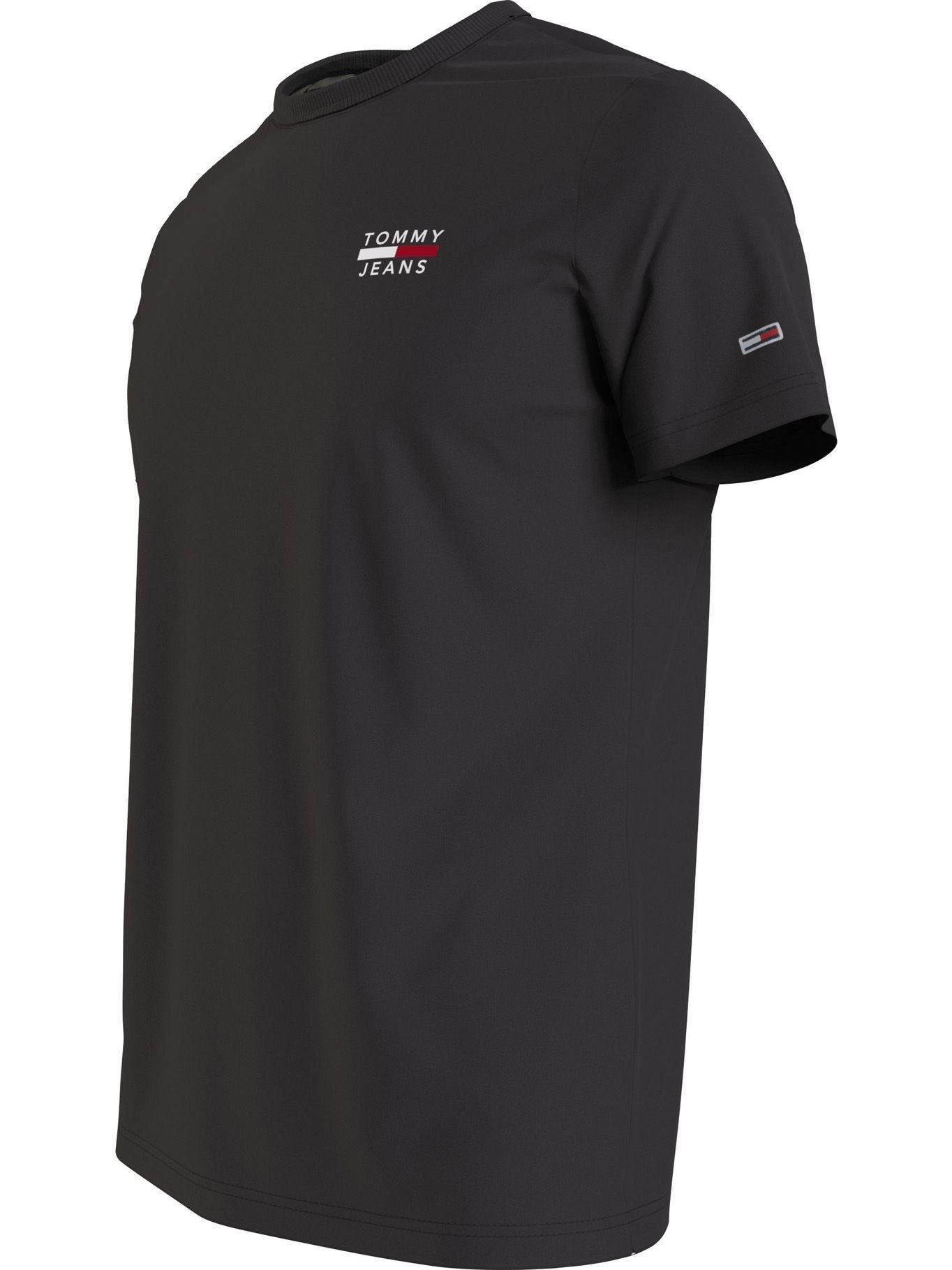 Polera Chest Logo Slim Negro Tommy Jeans F2-3