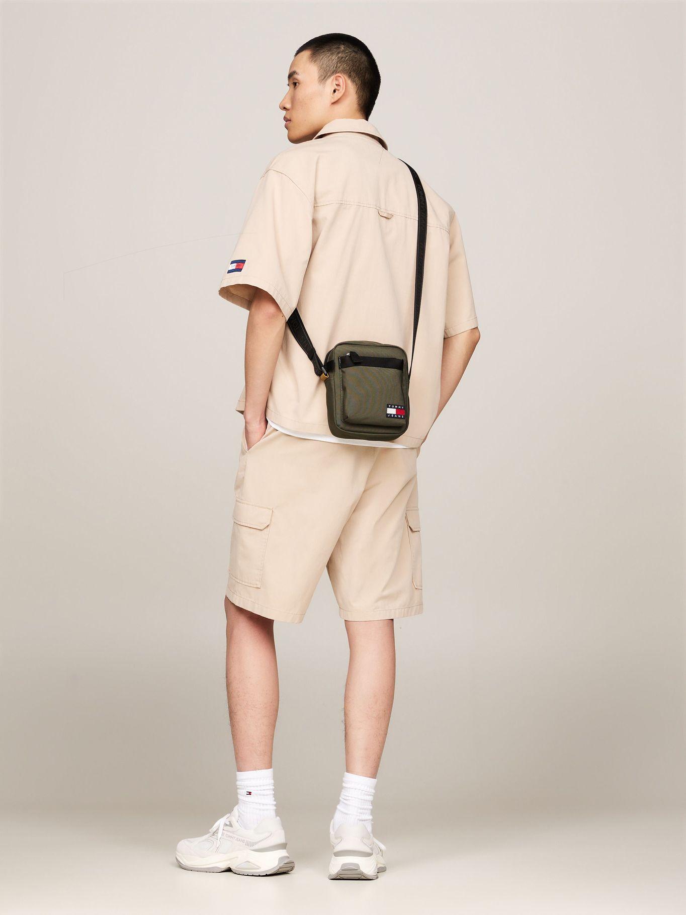 Bolso Hombre Essential Logo Verde Tommy Hilfiger-1