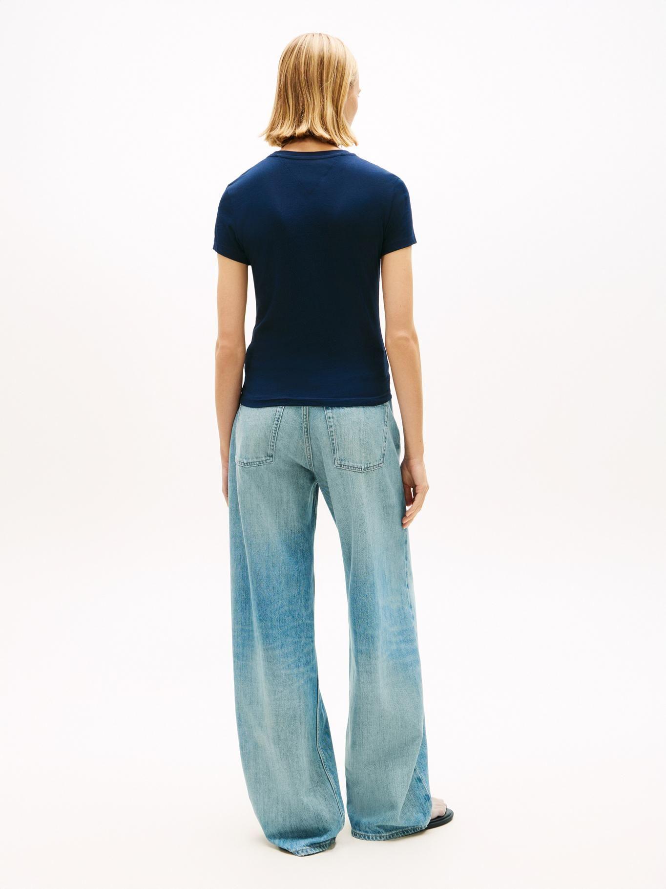 Polera Linear Con Logo Slim Fit-2