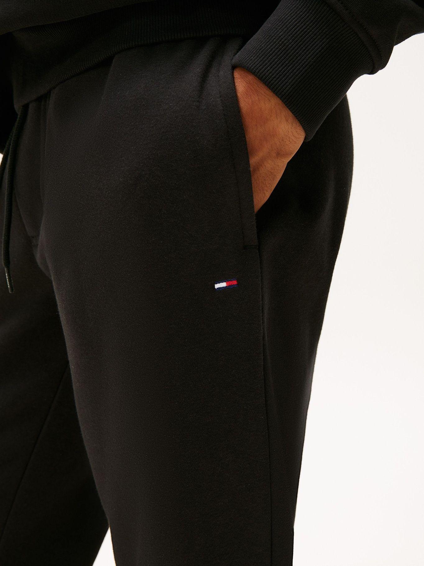 Joggers Slim Fit Con Logo Bordado Negro Tommy Jeans-3