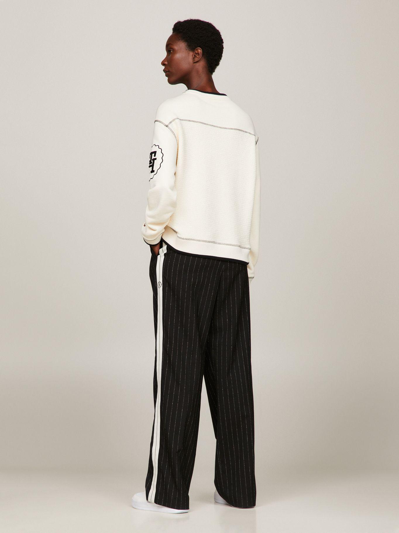 POLERÓN LOGO TEXTURIZADO BLANCO TOMMY HILFIGER-2