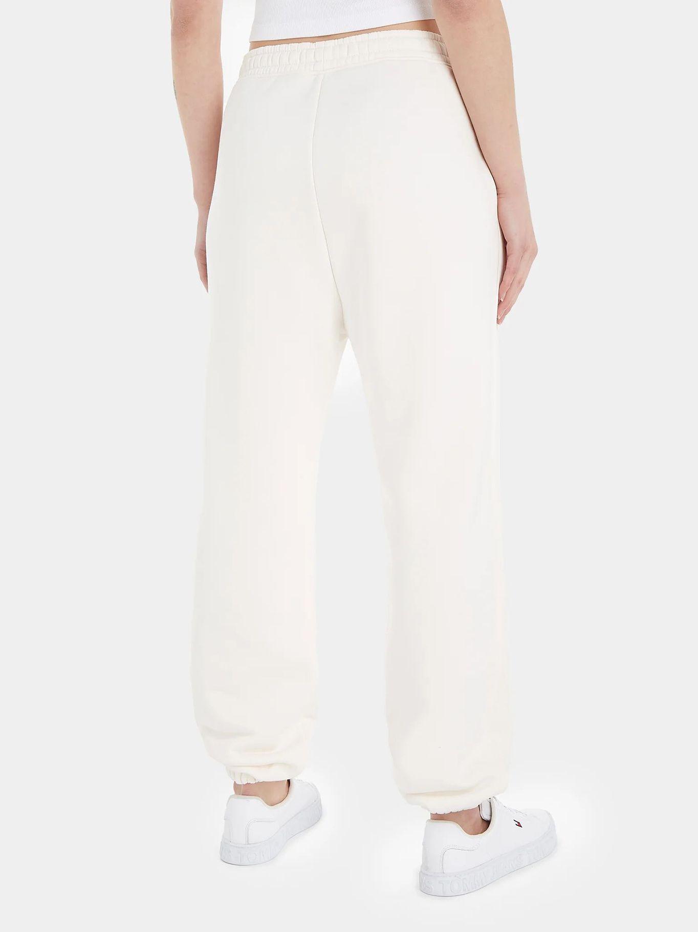 Joggers Relaxed New Varsity Logo Blanco Tommy Hilfiger-1
