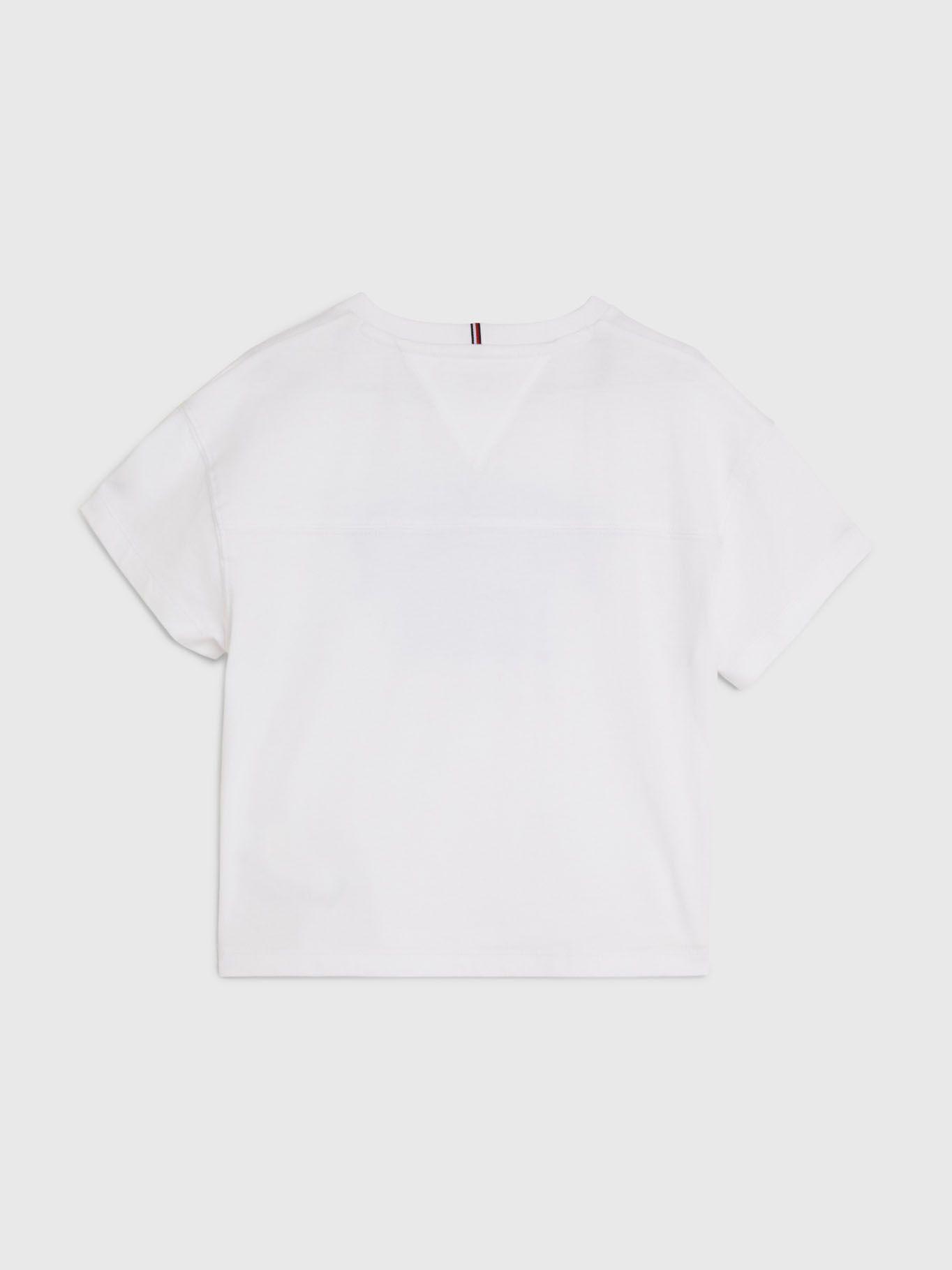 Polera Logo Blanco Tommy Hilfiger-1