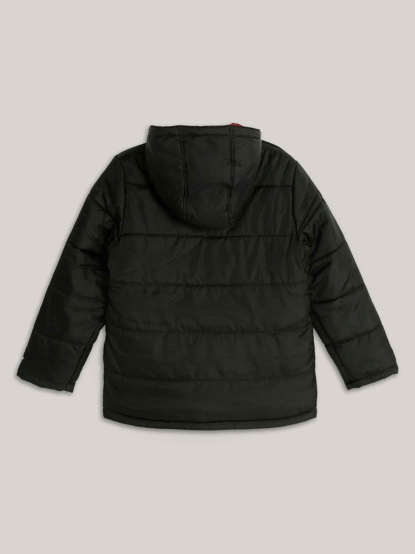 Th Sleeve Logo Puffer Negro Tommy Hilfiger-1
