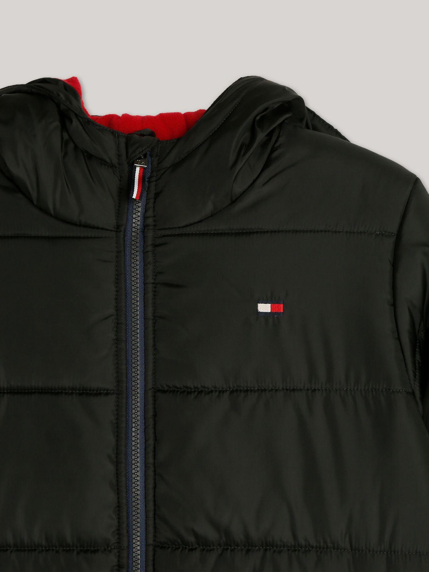 Th Sleeve Logo Puffer Negro Tommy Hilfiger-2