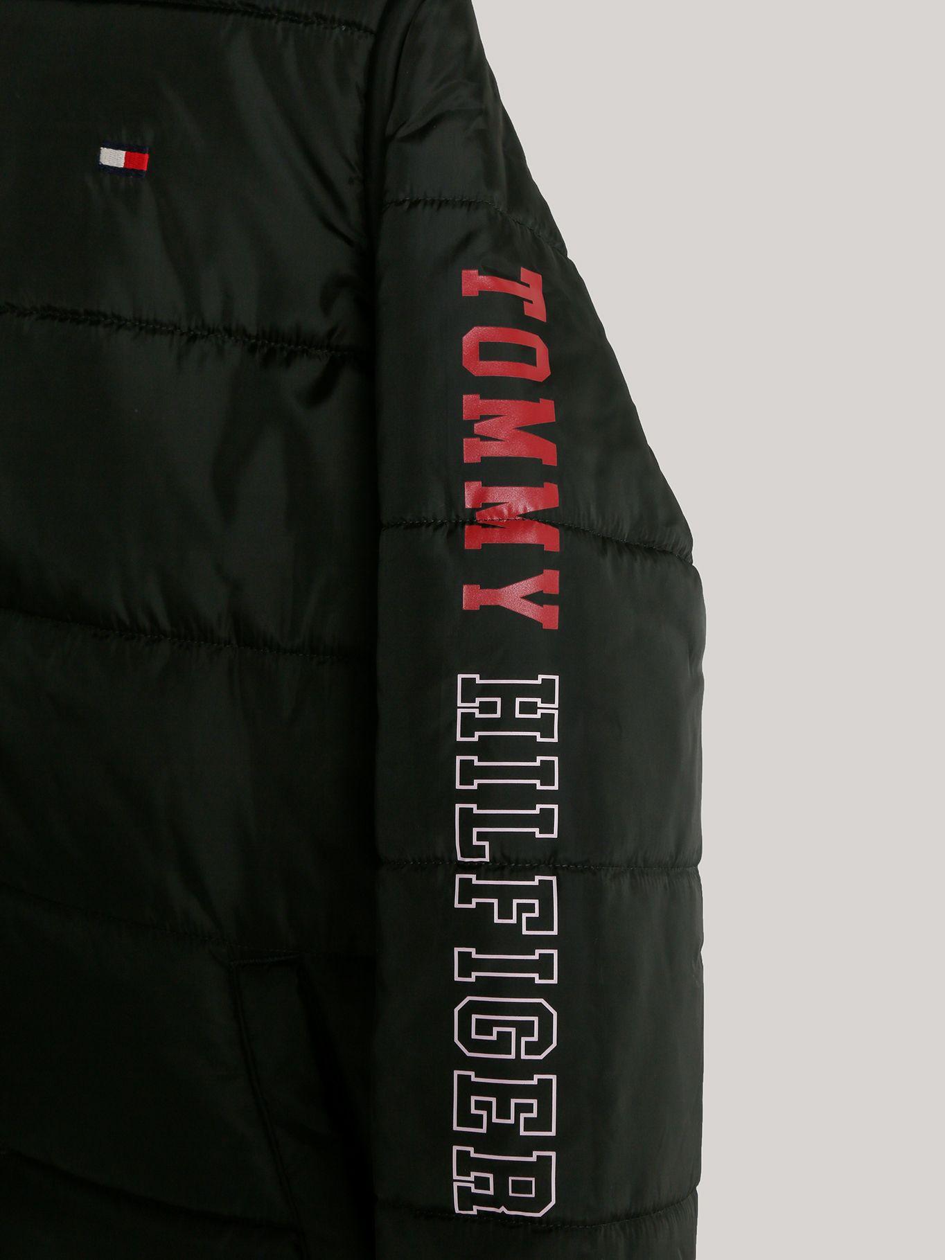 Th Sleeve Logo Puffer Negro Tommy Hilfiger-3