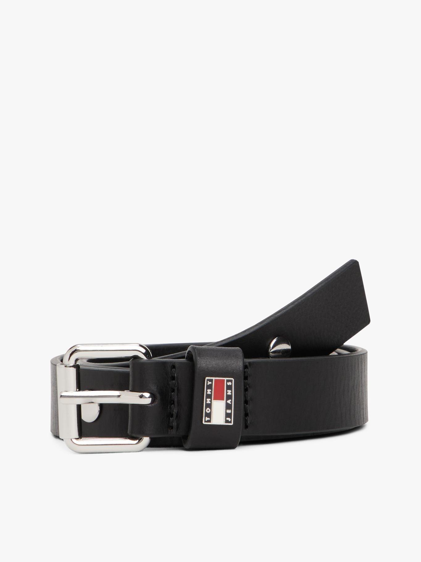 Cinturón Stud De Cuero Negro Tommy Jeans-0