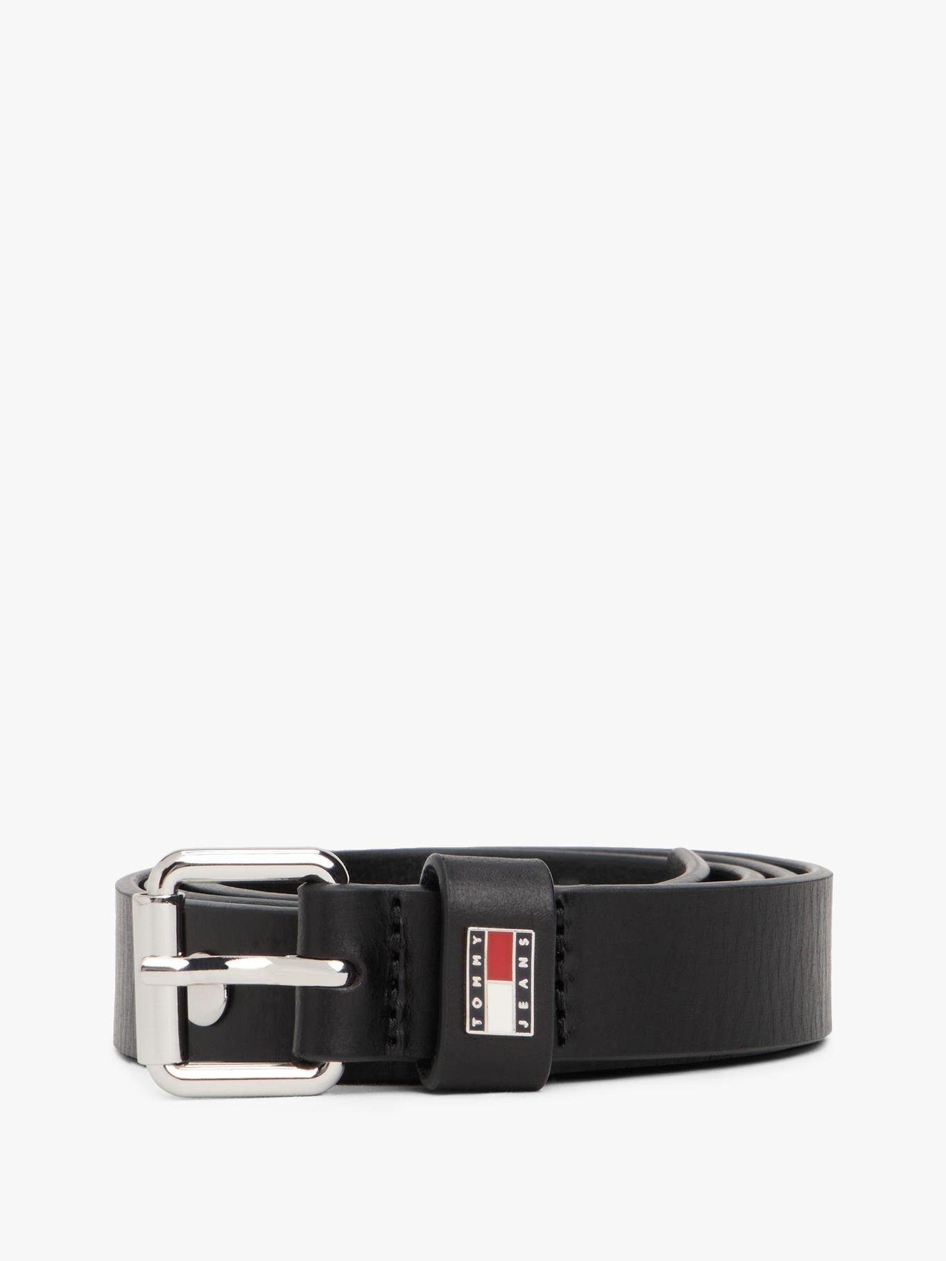 Cinturón Stud De Cuero Negro Tommy Jeans-3