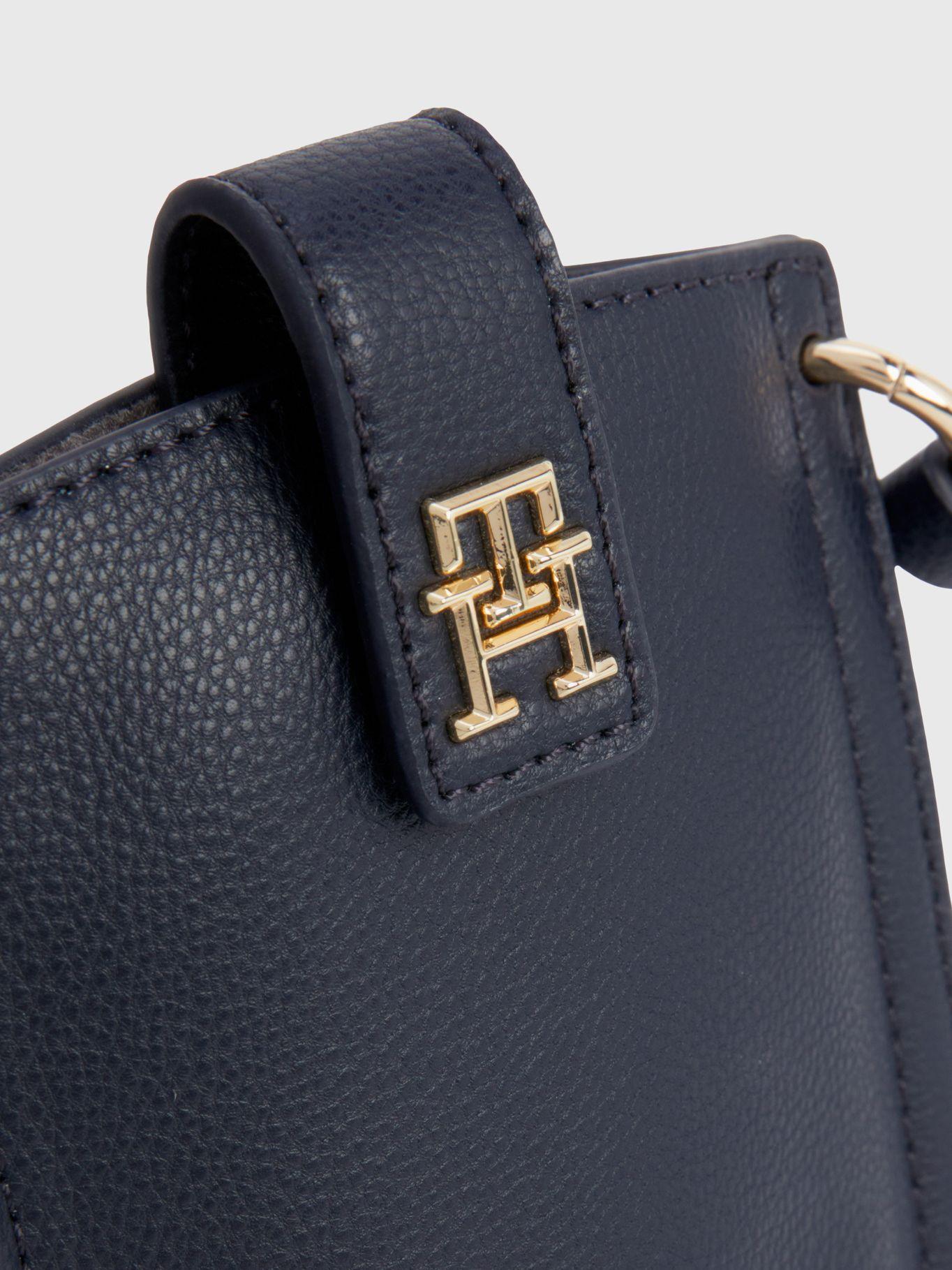 Bandolera Para Teléfono Monogram Azul Tommy Hilfiger-3