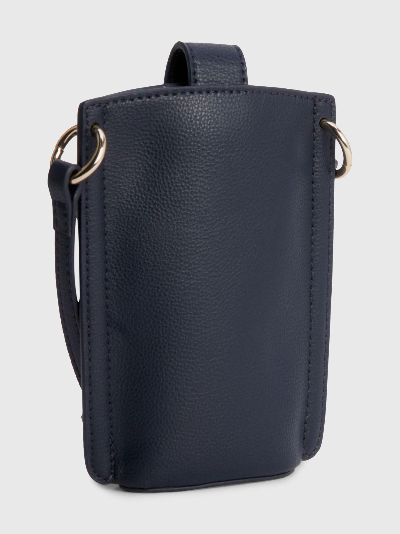 Bandolera Para Teléfono Monogram Azul Tommy Hilfiger-1