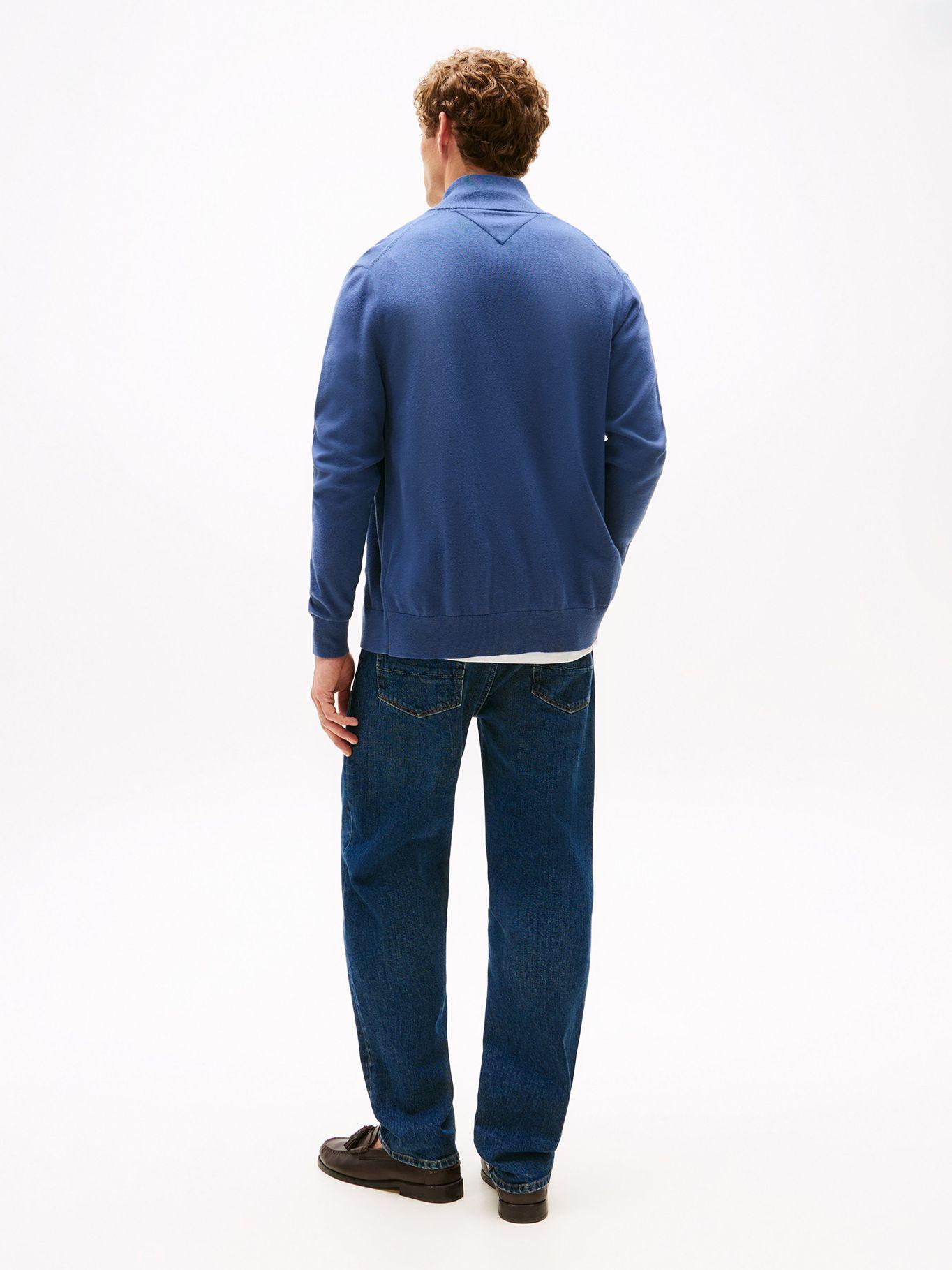 Sweater Essential Cotton - Cierre Azul Tommy Hilfiger-2